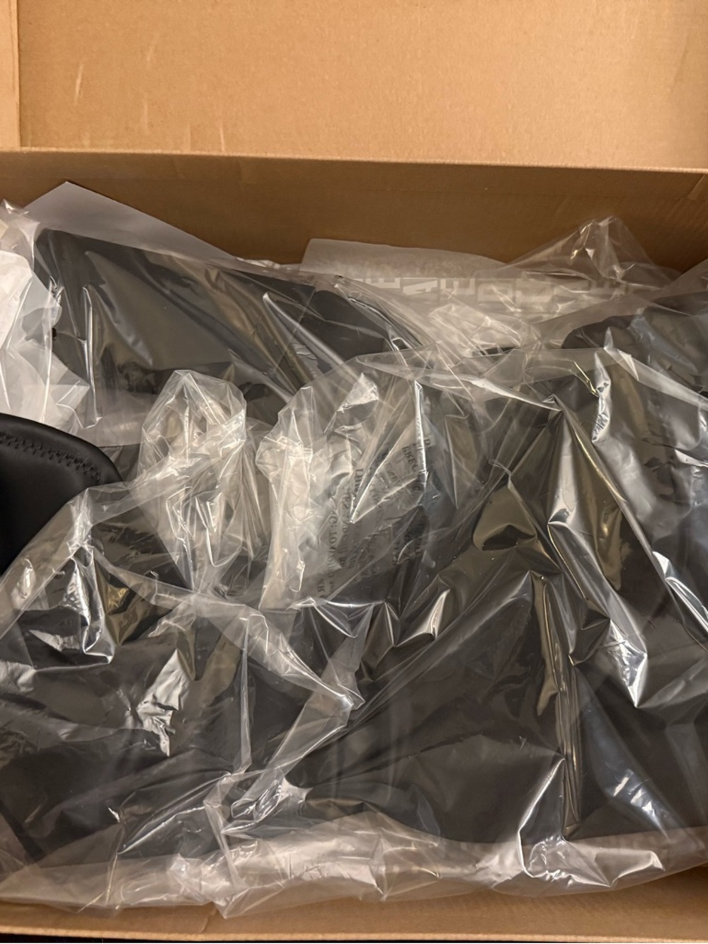 Steve Madden Black Satin Cypress Platform Boots - Picture 4 of 5